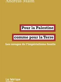 Pour la Palestine comme pour la Terre - Andreas Malm