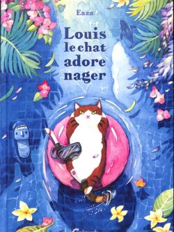 Louis le chat adore nager - Eaza